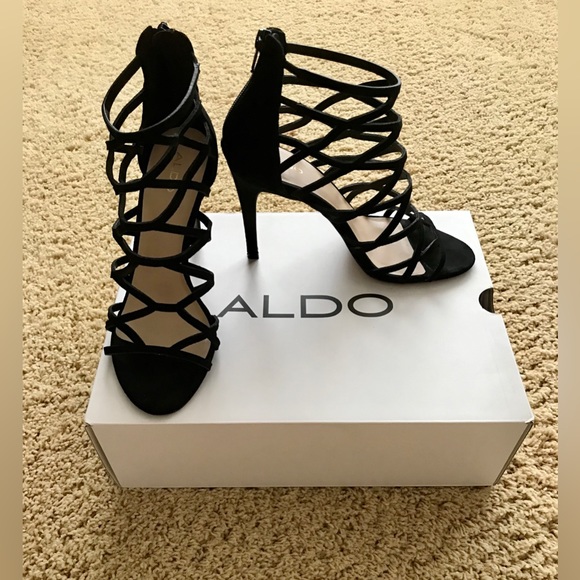 Aldo Shoes - Aldo Strappy Caged Stilettos